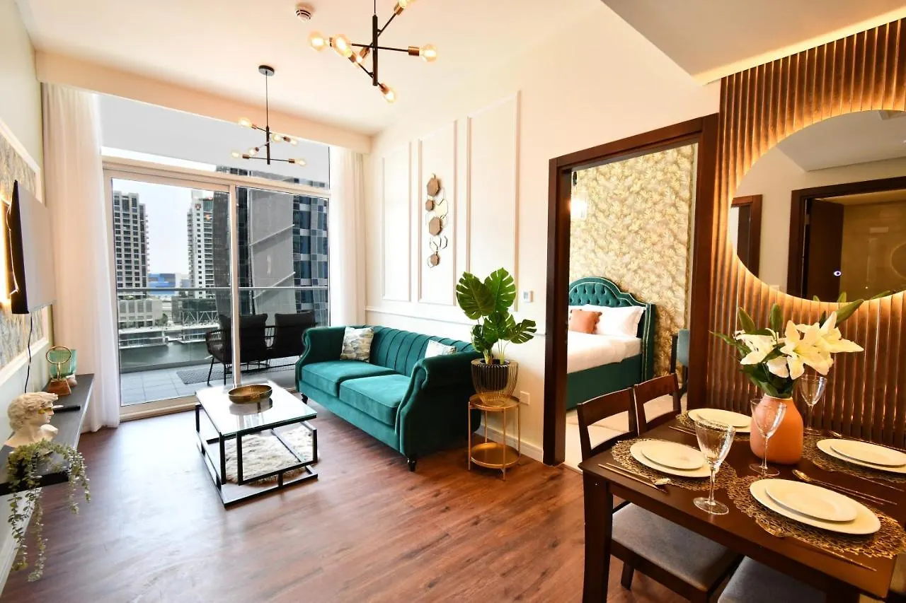 Vera Residence-Canal Viewing Dubai Mall Walking 2Br Chic Apt 0*,  United Arab Emirates